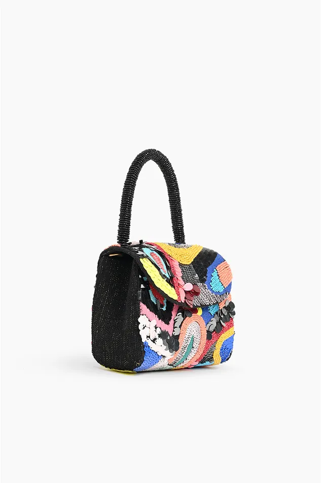 Clutches America and Beyond Women Picasso Bag