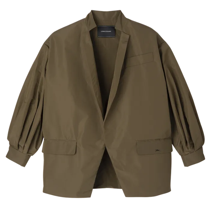 Coats and Jackets Longchamp Women Kimono jacket ArtichokeArtichokeArtichoke