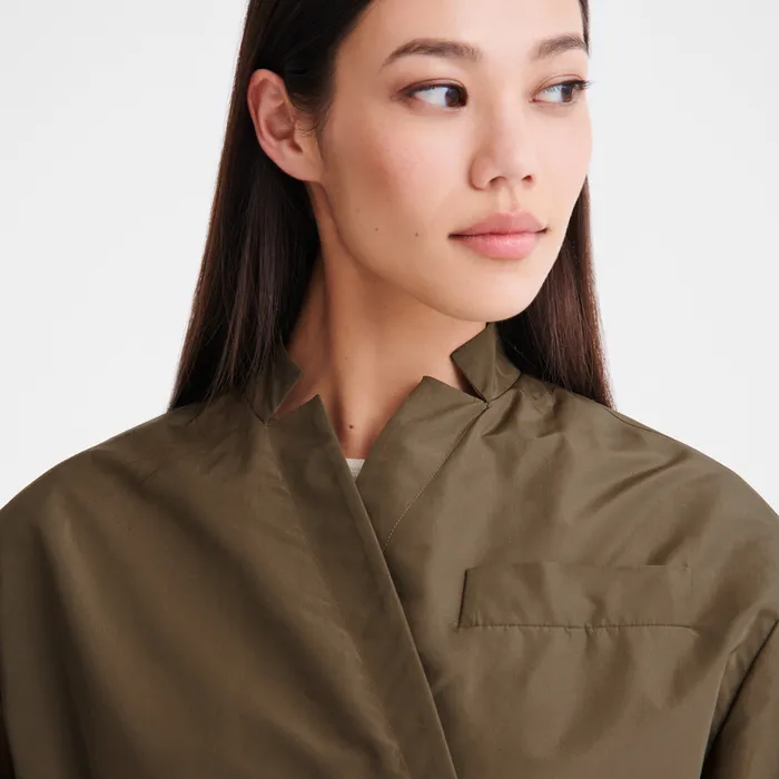 Coats and Jackets Longchamp Women Kimono jacket ArtichokeArtichokeArtichoke