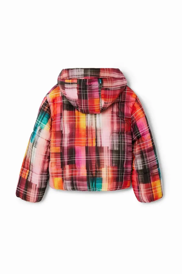 Coats And Jackets Kids Desigual Printed Padded Coat Materialfinishes