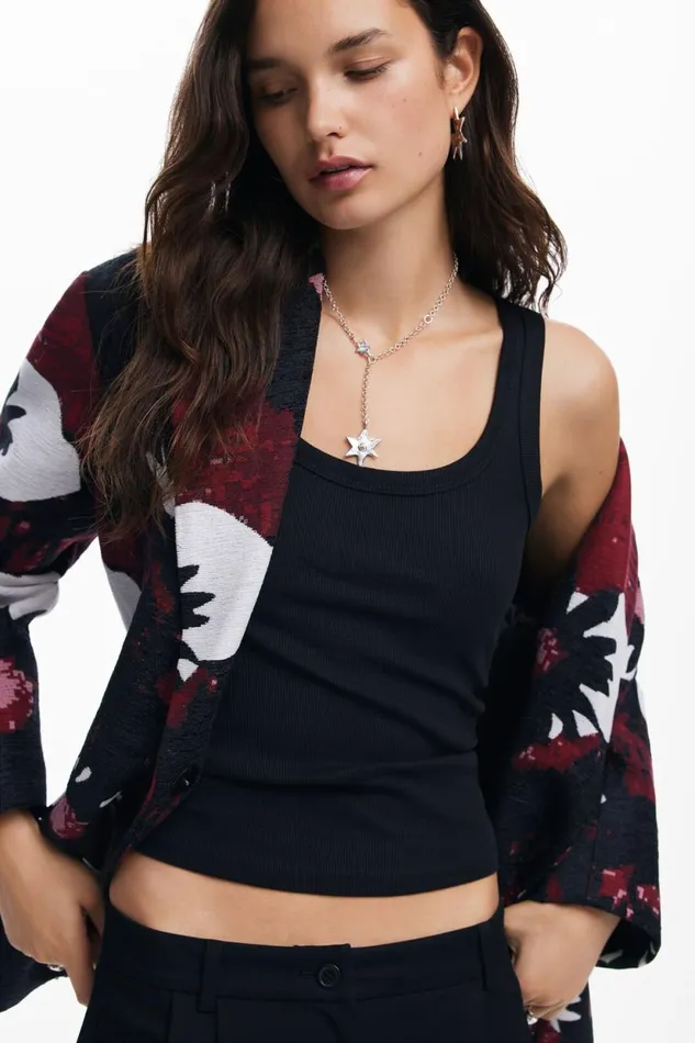 Coats And Jackets Women Desigual Floral Coat M Christian Lacroix Red