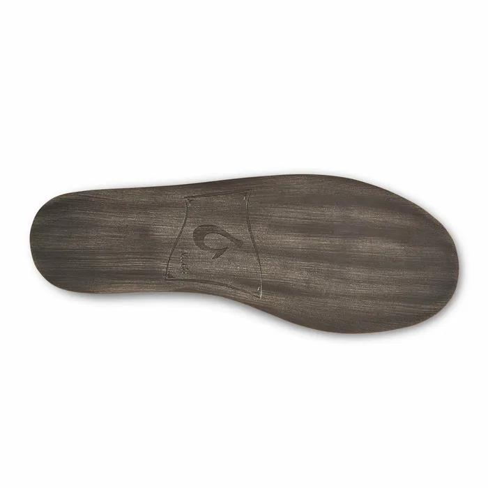 Cold Weather Women Olukai Nohea Leather Slippers 8211 Pale Grey