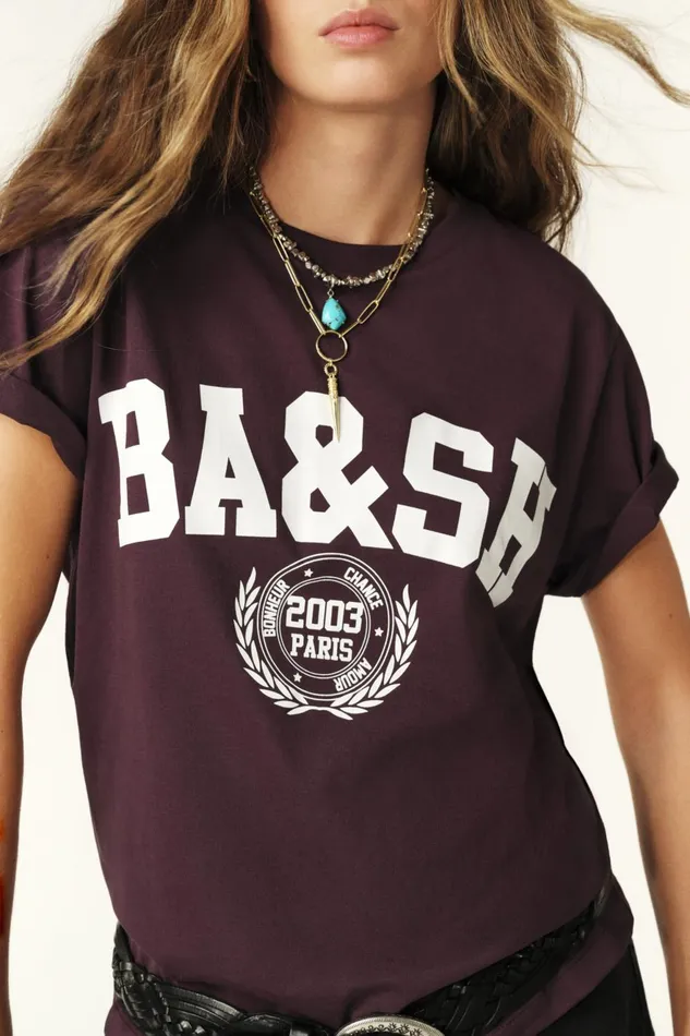 College Style TShirt Ioni Red Women Baandsh TShirts and Tank Tops