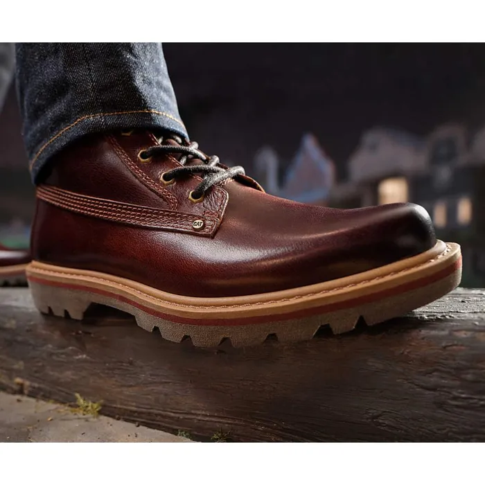 Colorado Grader Waterproof Boot Leather Brown MenWomen Cat Footwear Boots