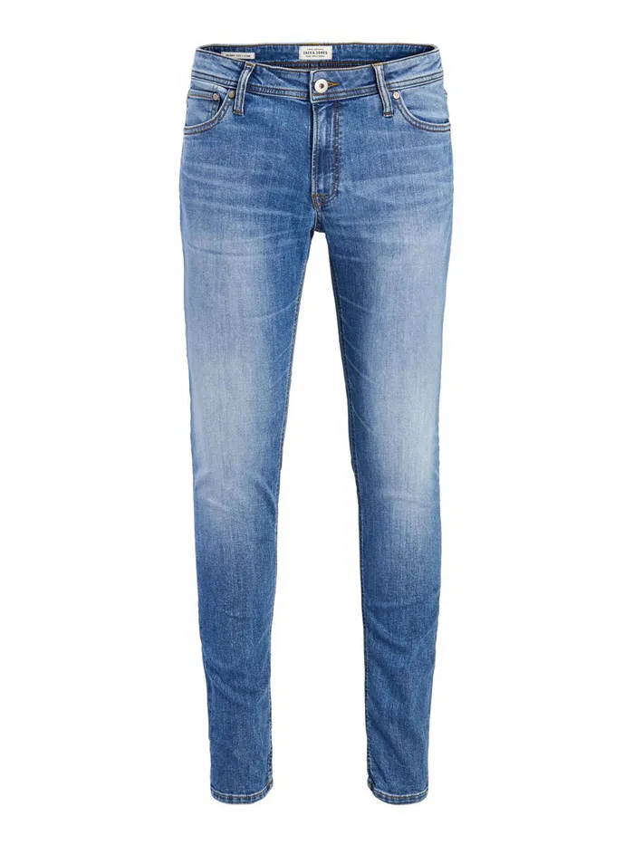 Comfort Jeans JACK and JONES Mens MIKE ORIGINAL AM 815 COMFORT FIT JEANS Blue Blue Denim