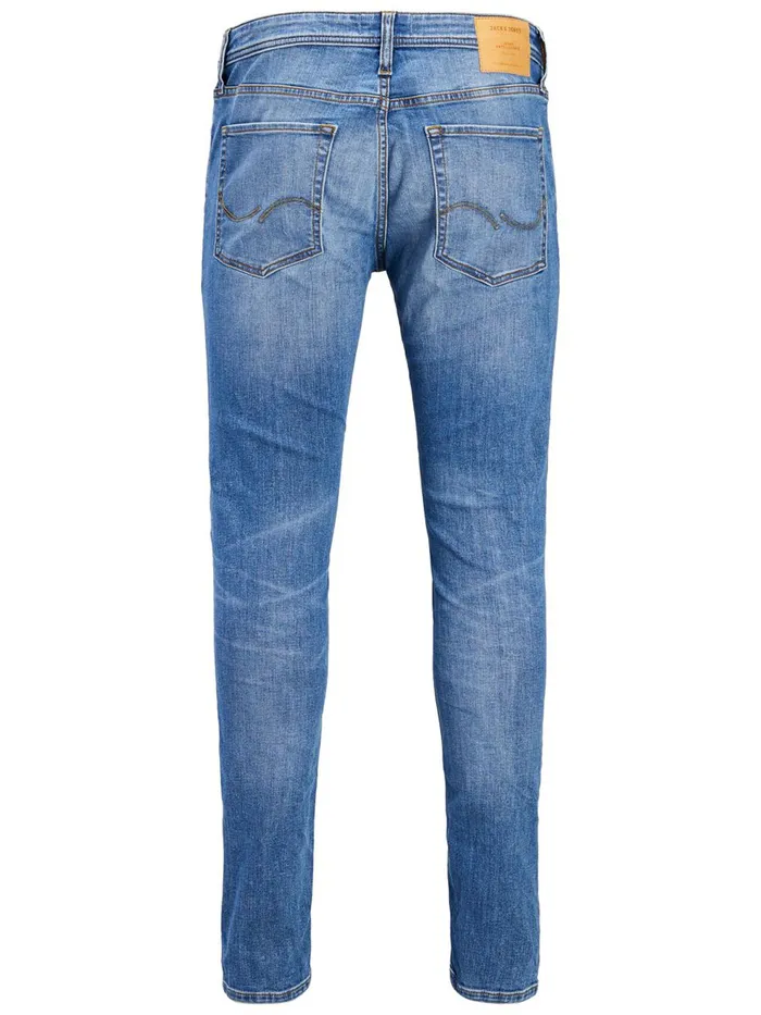 Comfort Jeans JACK and JONES Mens MIKE ORIGINAL AM 815 COMFORT FIT JEANS Blue Blue Denim