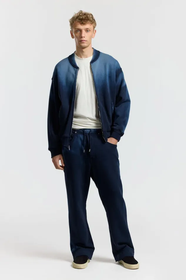 COTTON CITIZEN Berlin Bomber Jacket Navy Cast Men Sweatshirts COTTON CITIZEN Berlin Bomber Jacket Navy Cast Men Sweatshirts