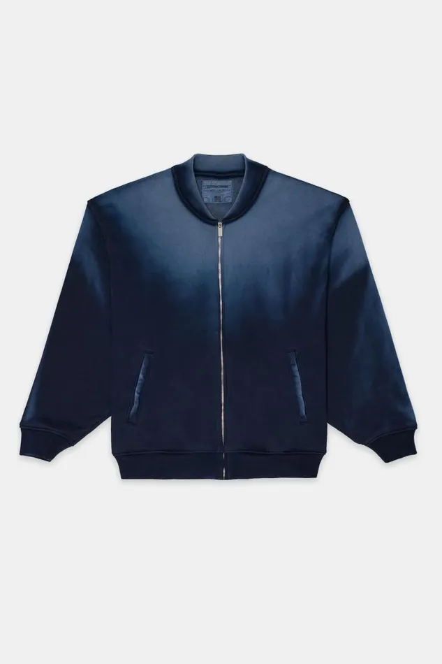 COTTON CITIZEN Berlin Bomber Jacket Navy Cast Men Sweatshirts COTTON CITIZEN Berlin Bomber Jacket Navy Cast Men Sweatshirts
