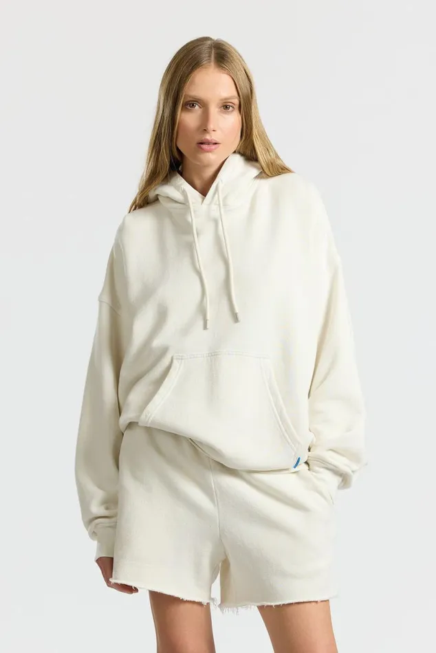 COTTON CITIZEN Boston Hoodie Vintage Bone Women Sweatshirts