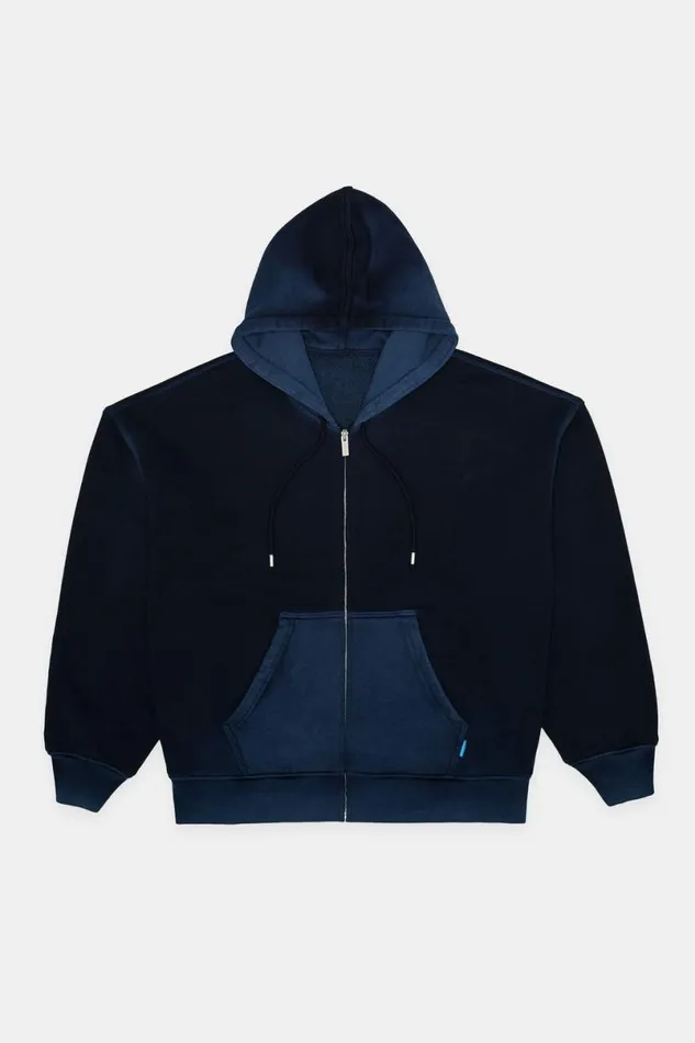 COTTON CITIZEN Boston Zip Hoodie Vintage Navy Women Sweatshirts COTTON CITIZEN Boston Zip Hoodie Vintage Navy Women Sweatshirts