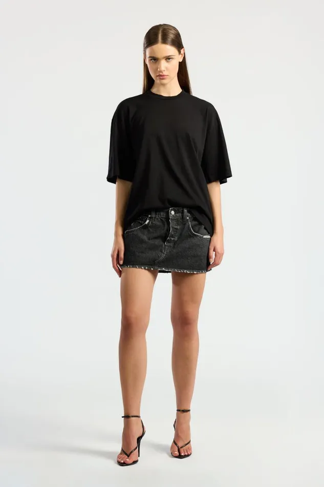 COTTON CITIZEN Bowie Tee Jet Black Men Tees