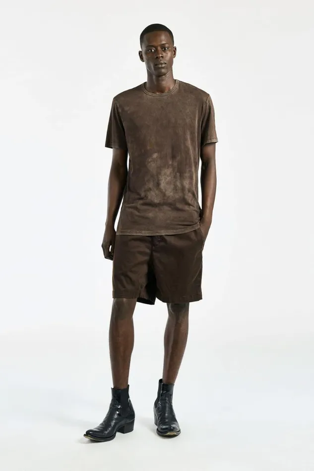 COTTON CITIZEN Classic Crewneck Tee Vintage Espresso Men Tees