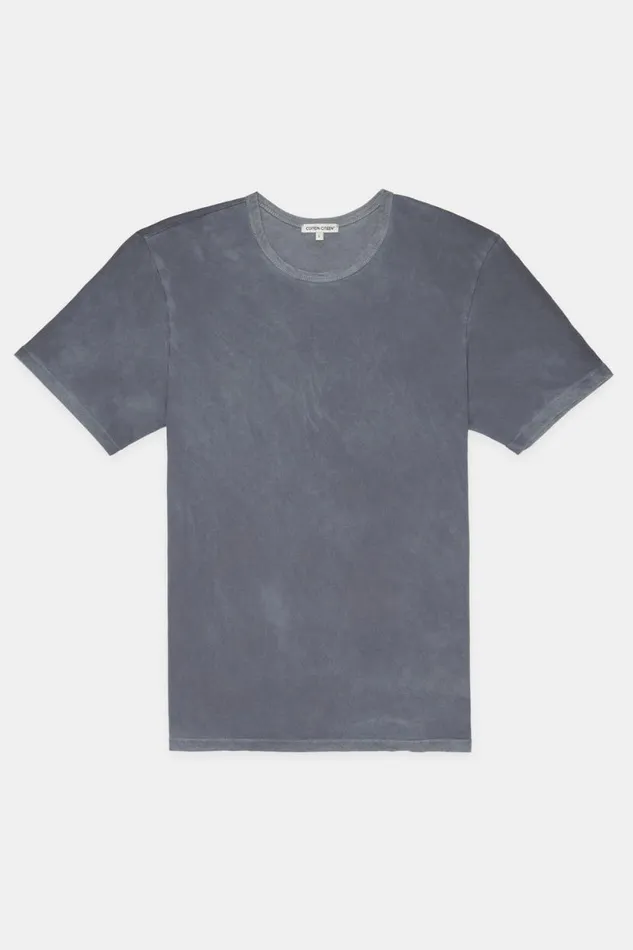 COTTON CITIZEN Classic Crewneck Tee Vintage Natural Blue Men Tees COTTON CITIZEN Classic Crewneck Tee Vintage Natural Blue Men Tees