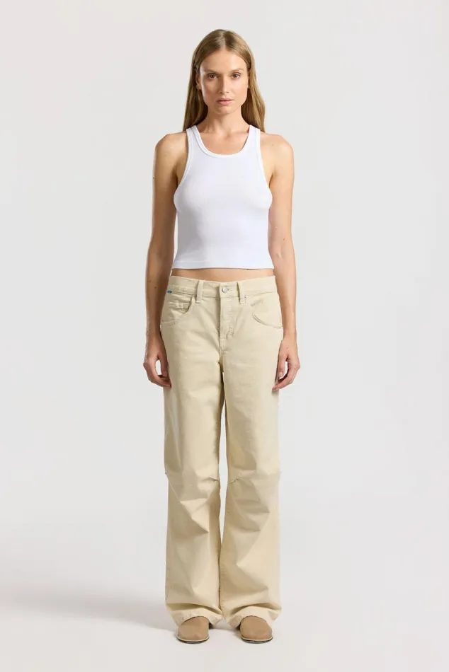 COTTON CITIZEN Mila Pant Ecru Women Pants