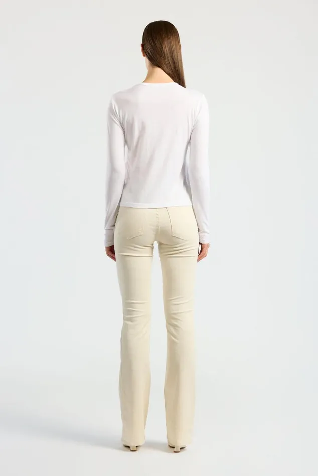 COTTON CITIZEN Standard Long Sleeve Shirt White Women Shirts COTTON CITIZEN Standard Long Sleeve Shirt White Women Shirts