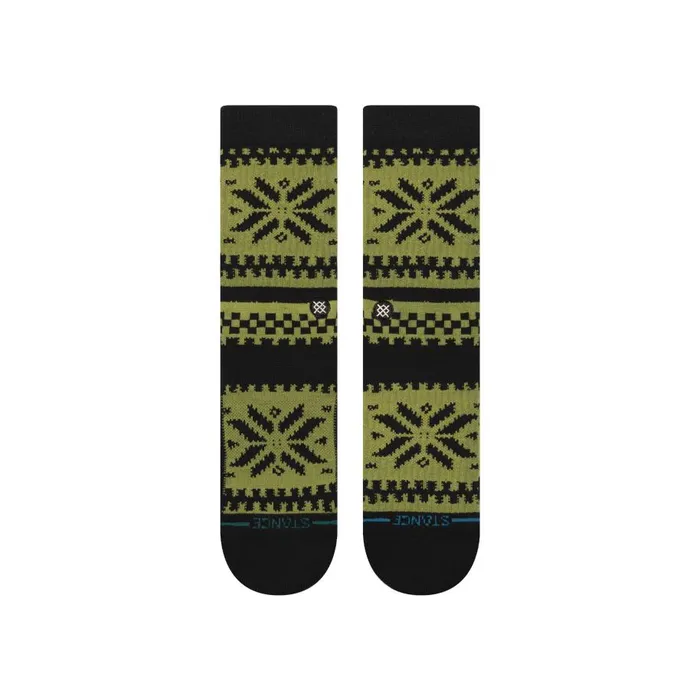 Cotton Crew Socks Eureka 8211 Green MenWomen Stance Crew
