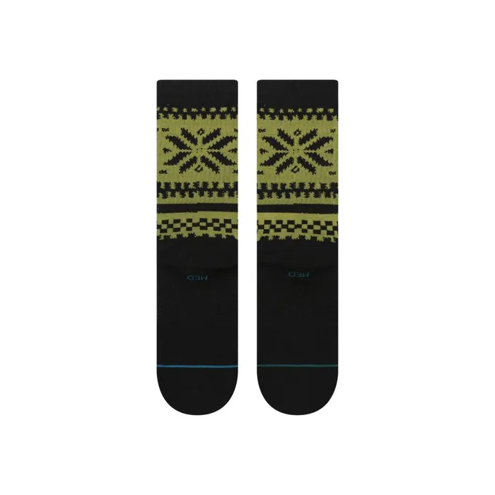 Cotton Crew Socks Eureka 8211 Green MenWomen Stance Crew