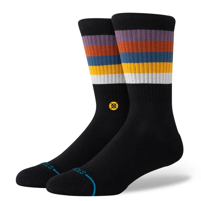 Cotton Crew Socks Maliboo 8211 Grape MenWomen Stance Crew