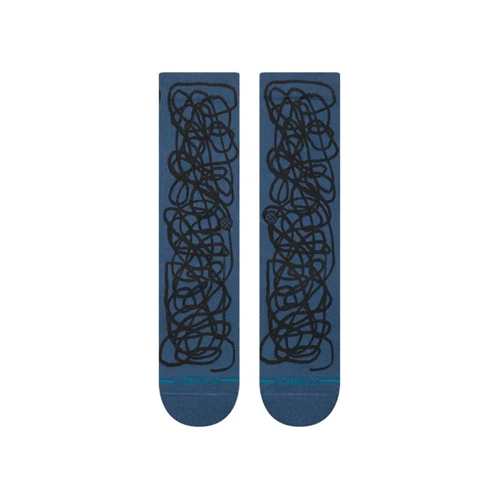 Cotton Crew Socks Seamless 8211 Darkroyal MenWomen Stance Crew