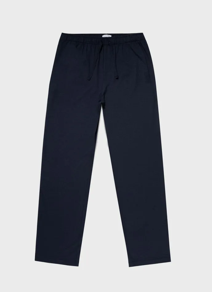 Cotton Modal Lounge Pant Navy Men SUNSPEL Loungewear and Sleepwear