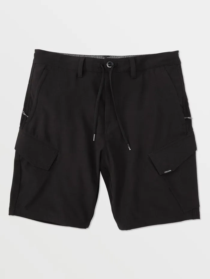 Country Days Hybrid Shorts 8211 Black Mens Volcom Hiking