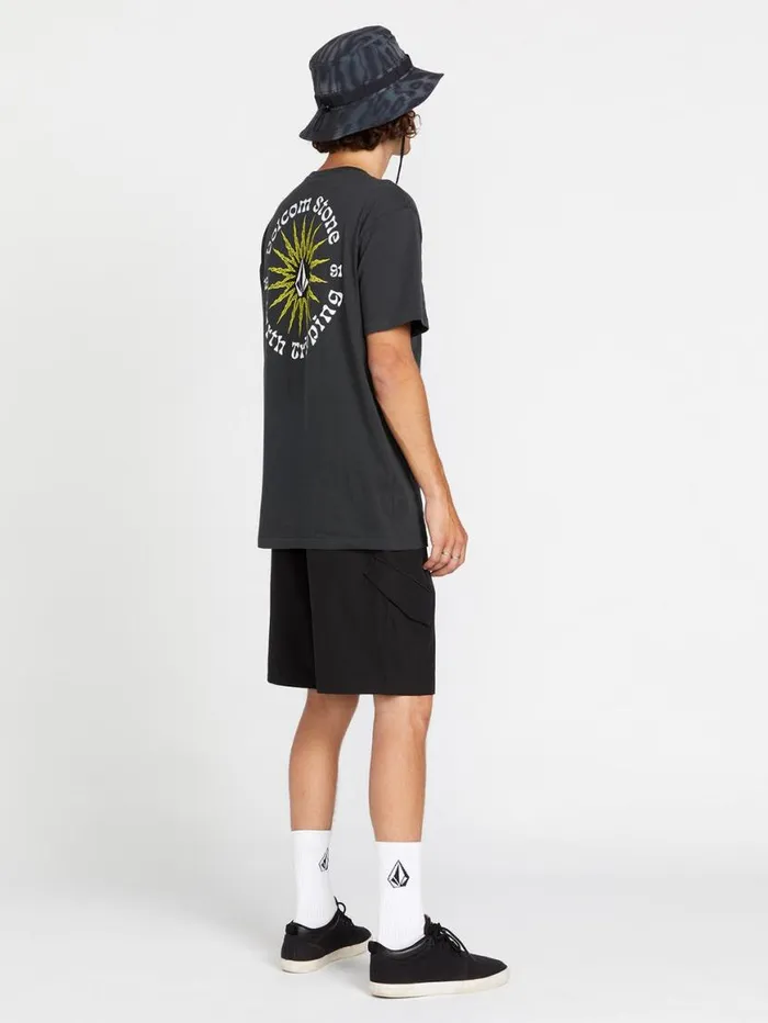 Country Days Hybrid Shorts 8211 Black Mens Volcom Hiking