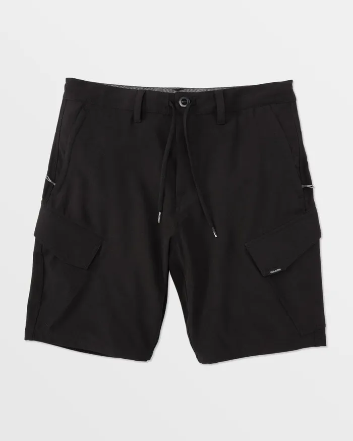 Country Days Hybrid Shorts 8211 Black Mens Volcom Hiking