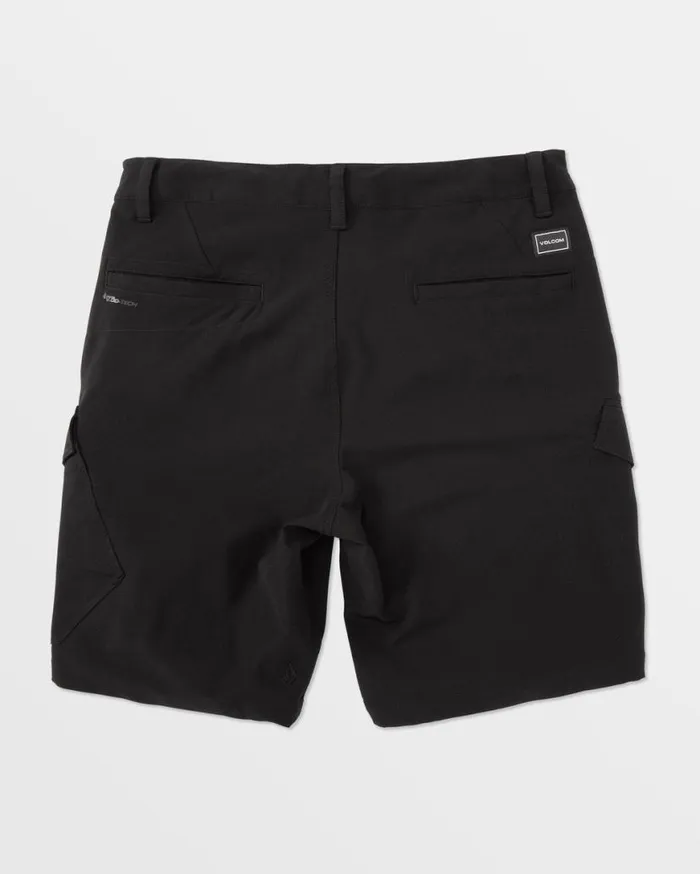 Country Days Hybrid Shorts 8211 Black Mens Volcom Hiking