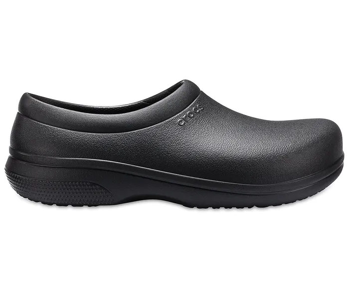 Crocs Clogs WomenMen Crocs OnTheClock Work SlipOn Black