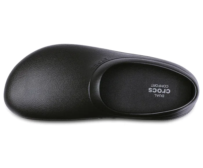 Crocs Clogs WomenMen Crocs OnTheClock Work SlipOn Black