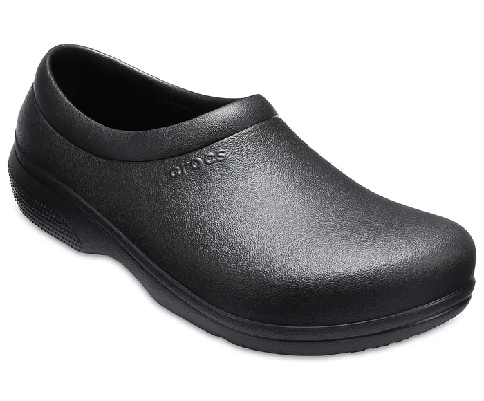 Crocs Clogs WomenMen Crocs OnTheClock Work SlipOn Black