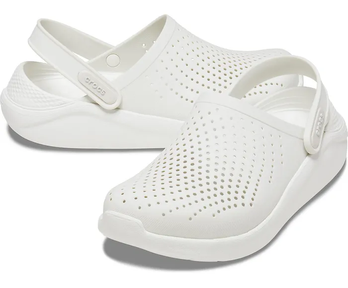Crocs Clogs WomenMen LiteRide Clog Almost White Almost White