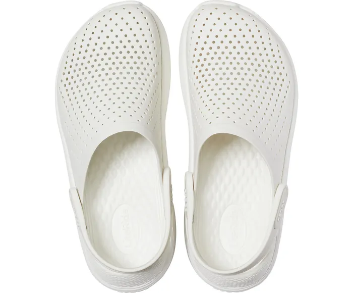 Crocs Clogs WomenMen LiteRide Clog Almost White Almost White