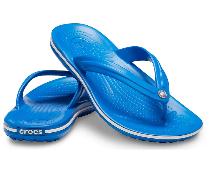 Crocs Crocband Flip Bright Cobalt White WomenMen FlipFlops