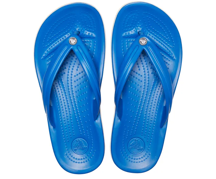 Crocs Crocband Flip Bright Cobalt White WomenMen FlipFlops