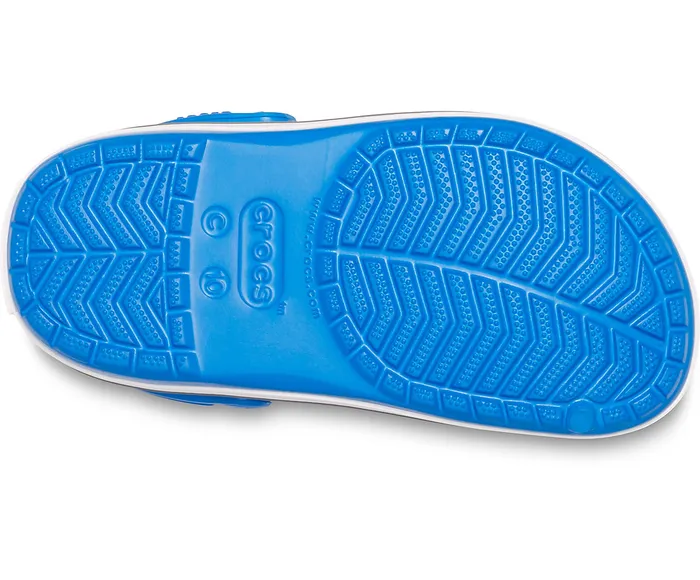 Crocs Kids Crocband Clog Bright Cobalt Charcoal GirlsBoys Clogs