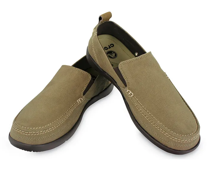 Crocs Loafers Men Walu SlipOn Khaki Espresso