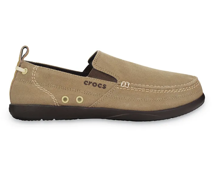 Crocs Loafers Men Walu SlipOn Khaki Espresso