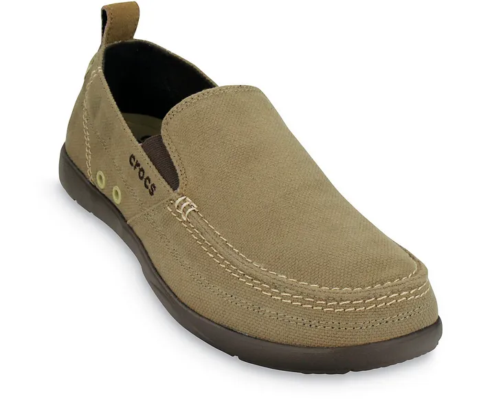 Crocs Loafers Men Walu SlipOn Khaki Espresso