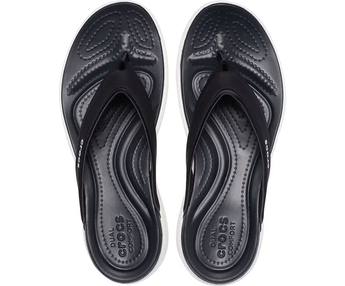 Crocs Sandals Women Capri V Sporty Flip Black