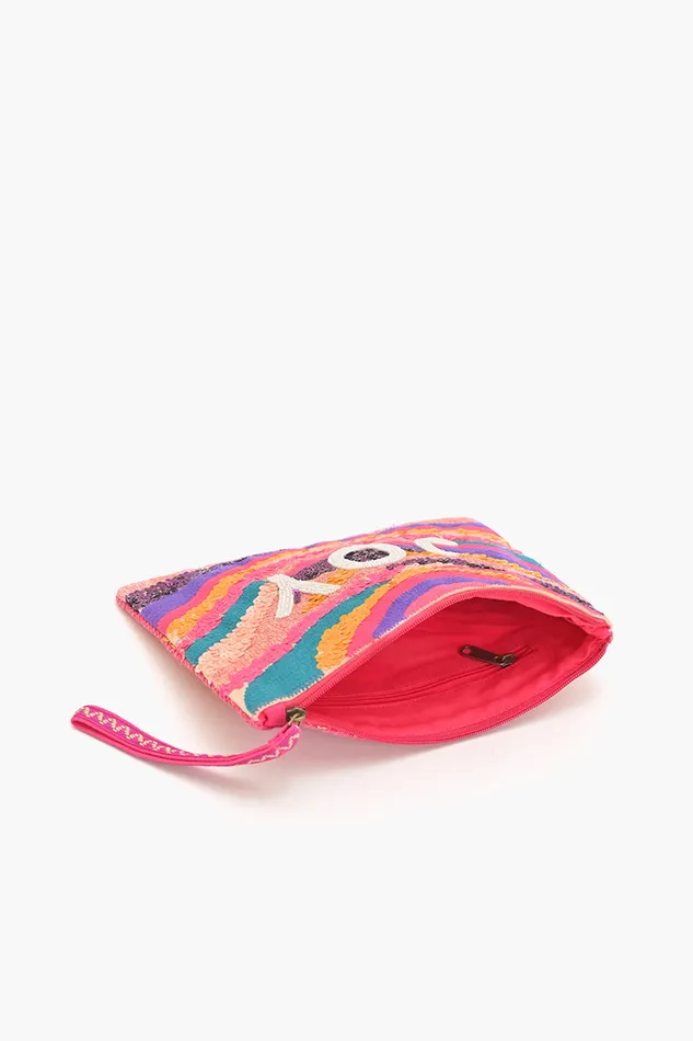 Crossbody Bags America and Beyond Women Joy Embellished Wristlet Clutch
