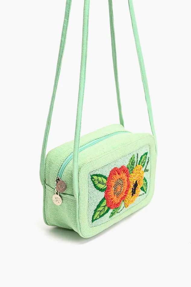 Crossbody Bags Women America and Beyond Tranquil Twinflower Crossbody Bag