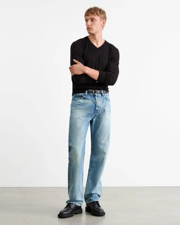 DAX SWEATER Black Men Nili Lotan Sweaters