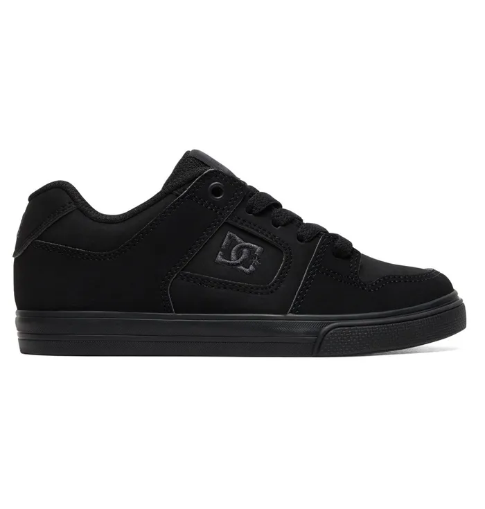DC Shoes Boy8217s Pure Shoes blackpirate black Kids Sneakers