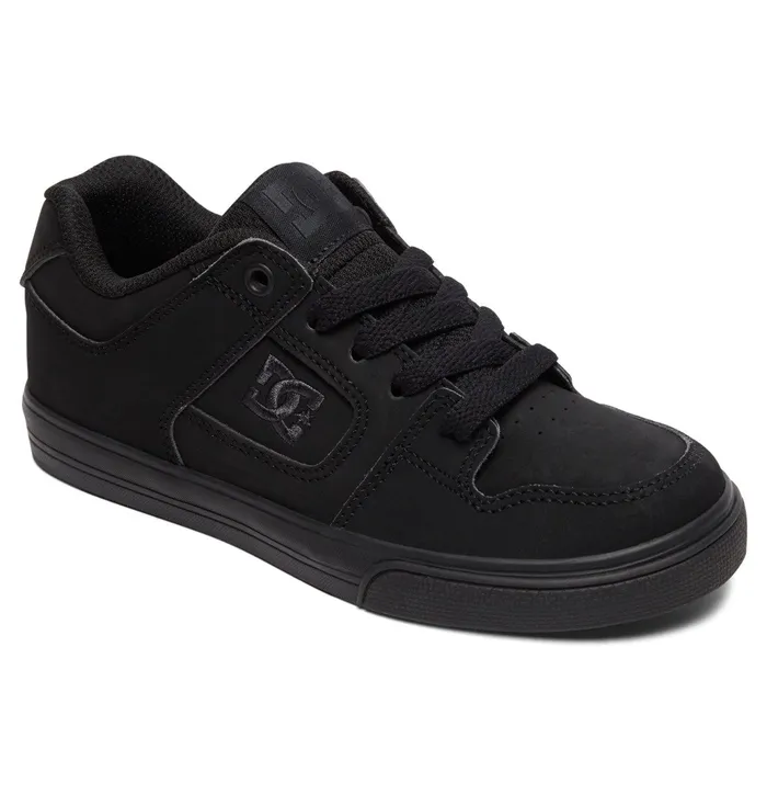 DC Shoes Boy8217s Pure Shoes blackpirate black Kids Sneakers