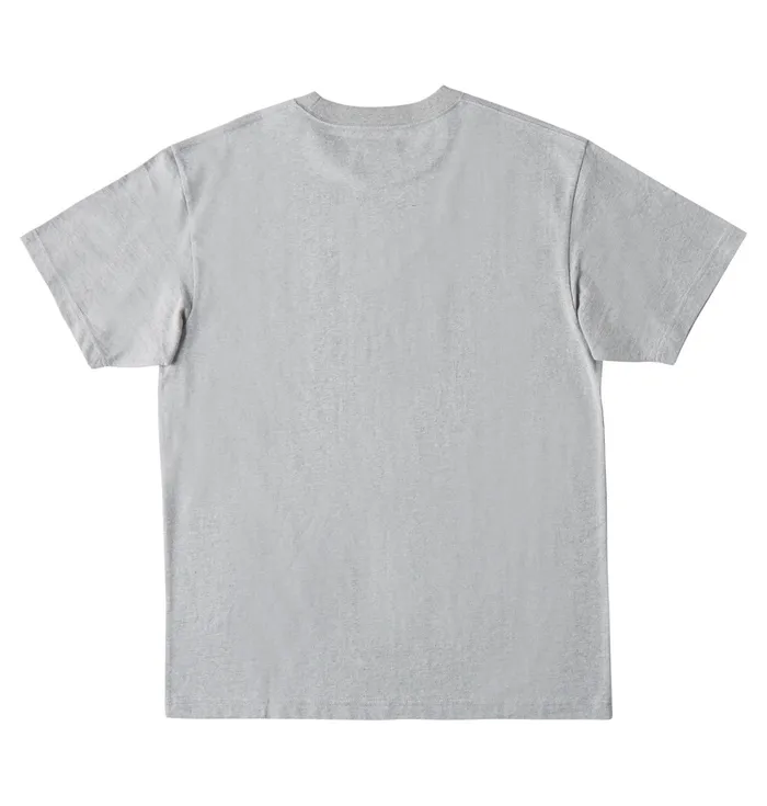 DC Shoes TShirts Men DC Star Fill Heritage TShirt heather greywarm ice dye