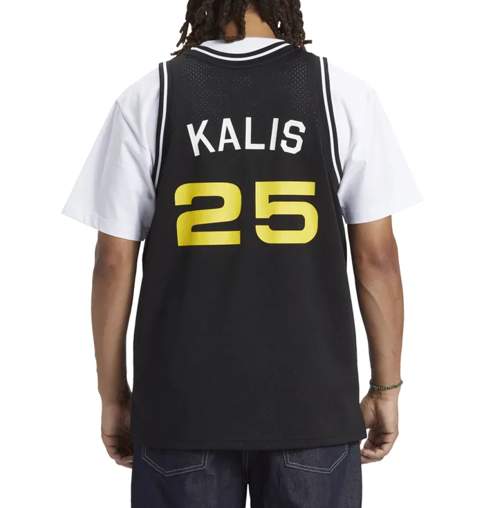 DC Shoes Thrasher DC Basketball Jersey black Men TShirts