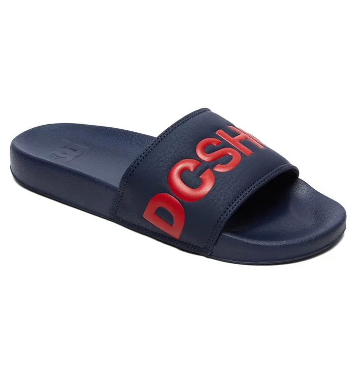 DC Slides navyred Slides DC Shoes Men