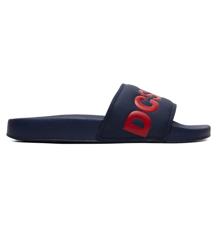 DC Slides navyred Slides DC Shoes Men