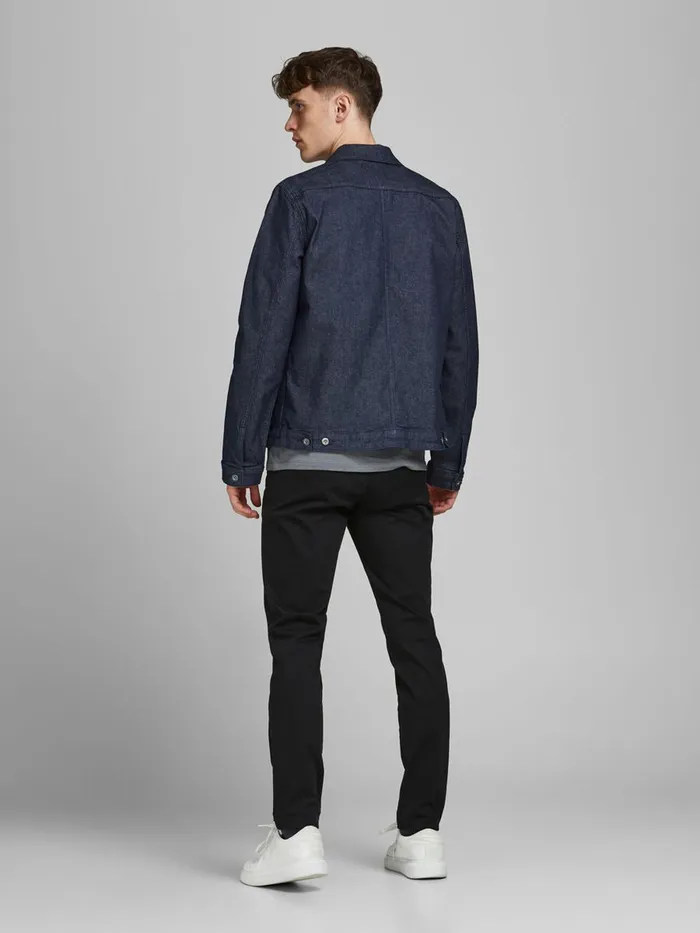 Denim Jackets JACK and JONES Mens JACK CJ 339 DENIM JACKET Blue Blue Denim